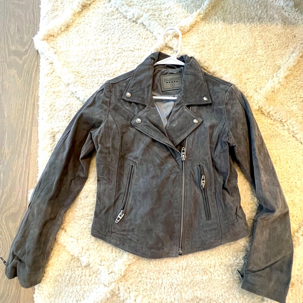 Blank suede jacket